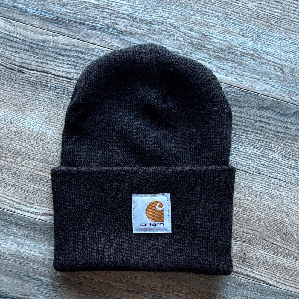 Carhartt Black Knit Beanie